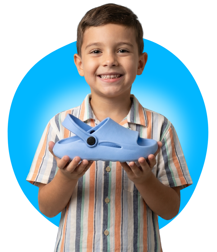Chinelo Nuvem Infantil