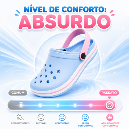 Babuche Fachetado Unissex 2 em 1 Adulto e Infantil | Confortável, Leve, Anatômico e Antiderrapante