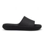 Chinelo slide ortopédico Nuvem da Passato, unissex, com palmilha anatômica, leve e antiderrapante, sombra do calçado.