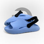 Chinelo infantil Nuvem Meninos 2 em 1 Passato com correia, leve, antiderrapante e confortável para crianças.