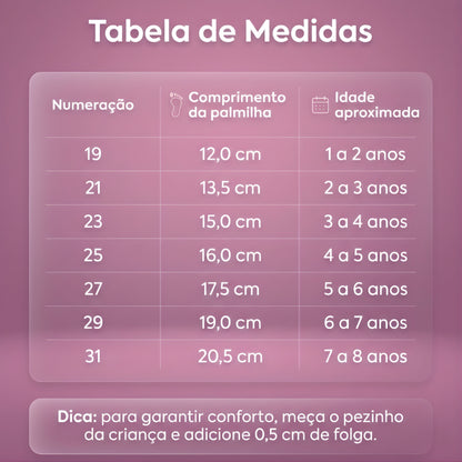Chinelo Nuvem Infantil Meninas 2 em 1 com Correia | Leve, Antiderrapante e Confortável | Passato