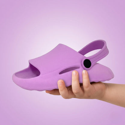 Chinelo Nuvem Infantil Meninas 2 em 1 com Correia | Leve, Antiderrapante e Confortável | Passato