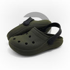 Babuche infantil masculino 2 em 1 Passato com correia, injetado, leve, antiderrapante e resistente, ideal para crianças.